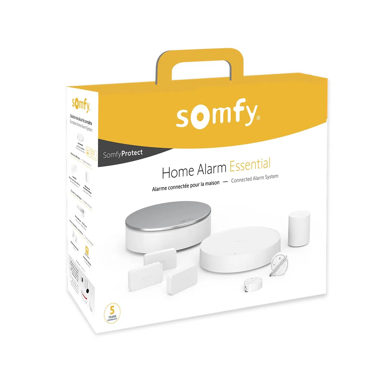 Somfy 1875280 - Home Alarm Essential | Allarme domestico wireless connesso | Somfy Protect | Compatibile con Alexa, Google Assistant e TaHoma