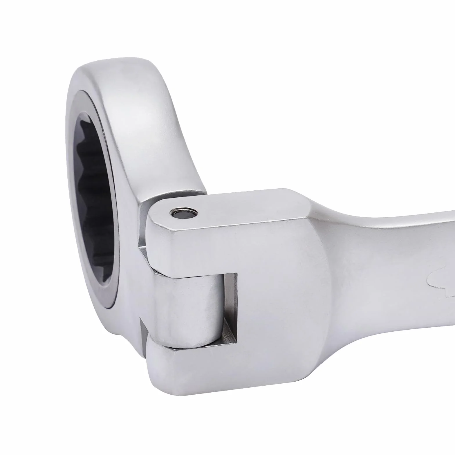 Set di chiavi a cricchetto snodato, set di attrezzi a cricchetto, con testa mobile, impugnatura ergonomica 6-32 mm