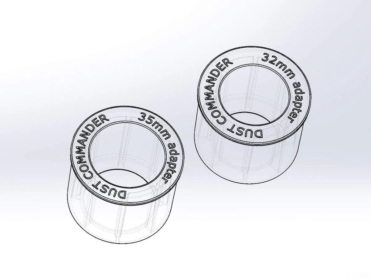 DUST COMMANDER P30 - Kit in plastica 30 litro