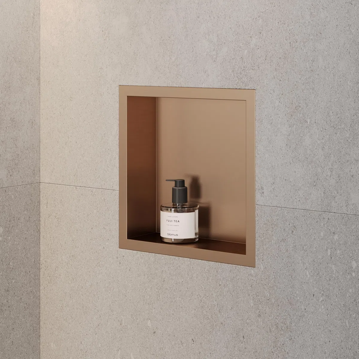 Eviso InoxDesign Nicchia Doccia da Incasso in Acciaio Inox 304, Mensola a Muro per Bagno Moderna con Pendenza del 2% per Drenaggio Acqua, Design Minimalista per Doccia e Vasca, Finitura Spazzolata