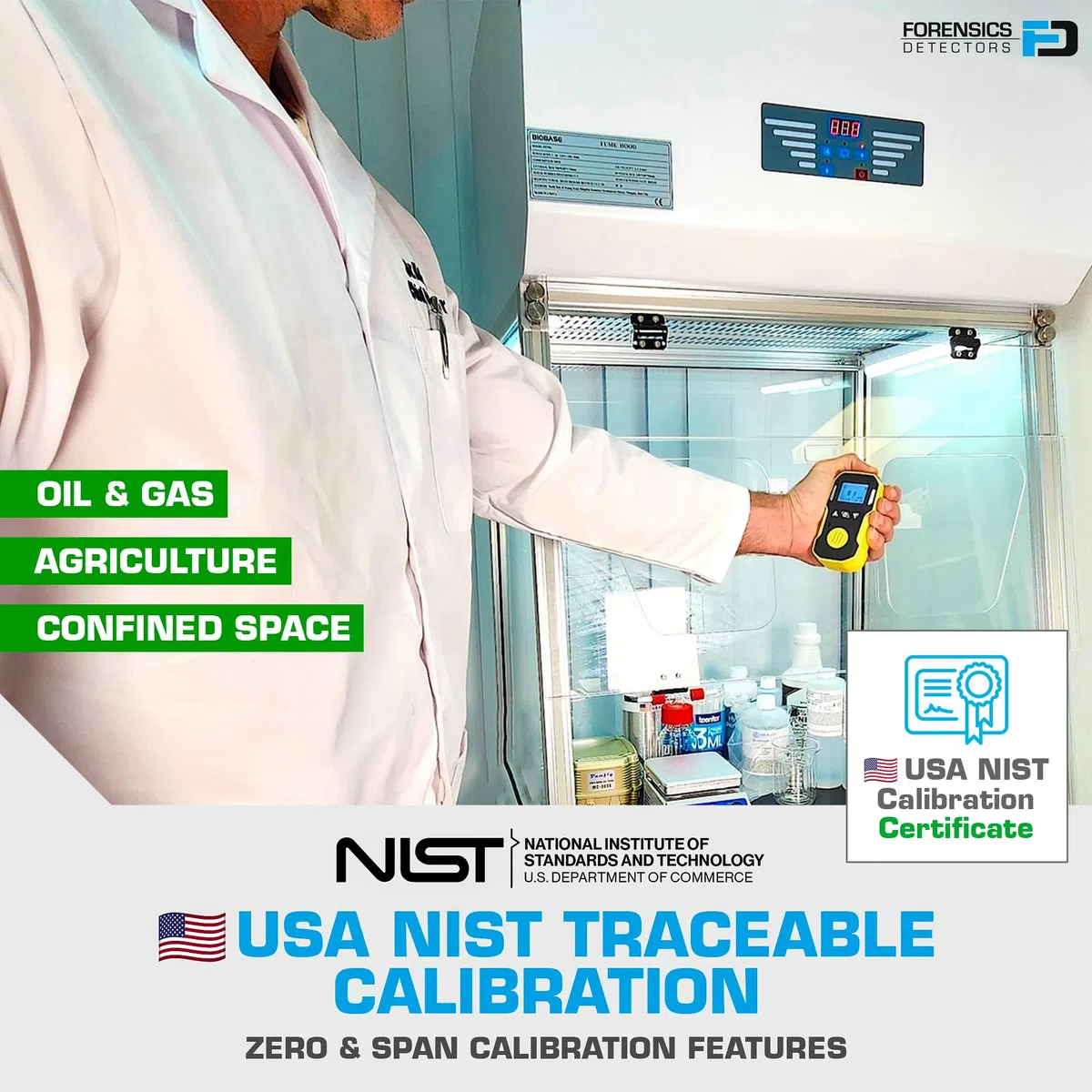 FORENSICS Solfuro di idrogeno H2S rilevatore tester