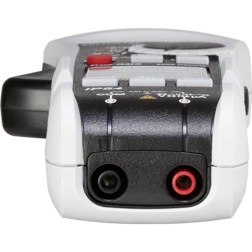 VOLTCRAFT VC-750 E Stromzange, Hand-Multimeter digital Spritzwassergesch?tzt (IP54) CAT IV 600 V Anzeige (Counts): 6000 (VC-750 E)