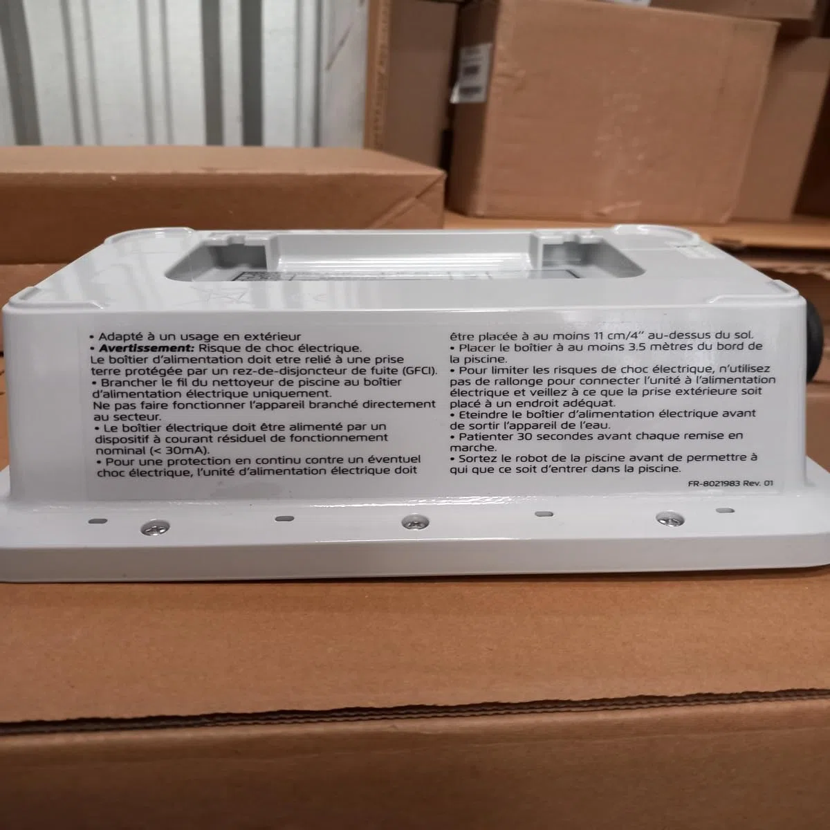 Dolphin trasformatore base 230v per robot se e 99956032-assy