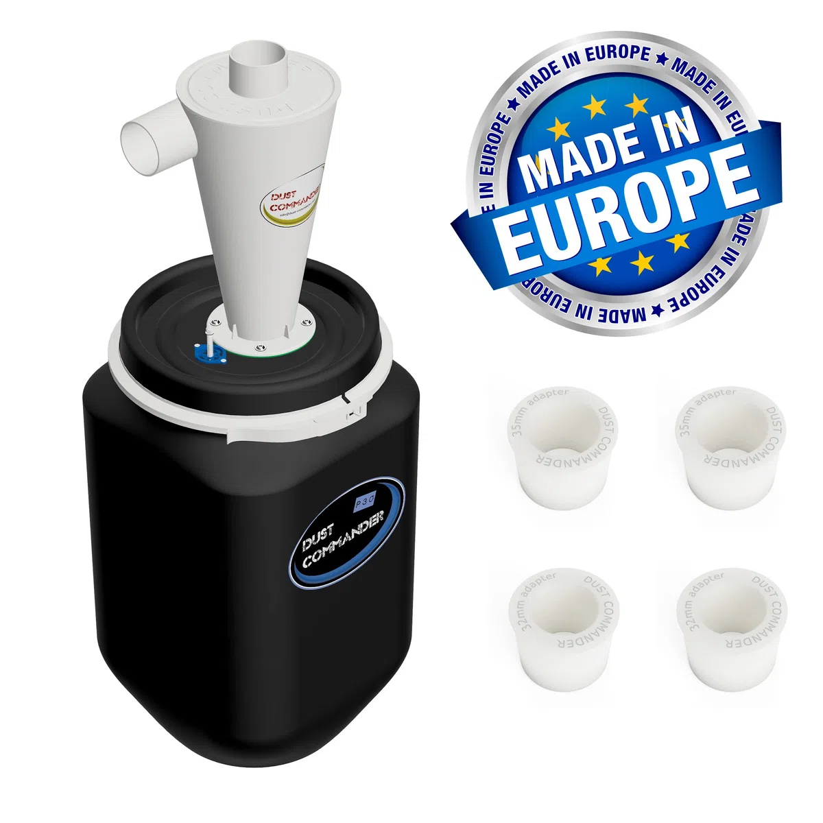 DUST COMMANDER P30 - Kit in plastica 30 litro
