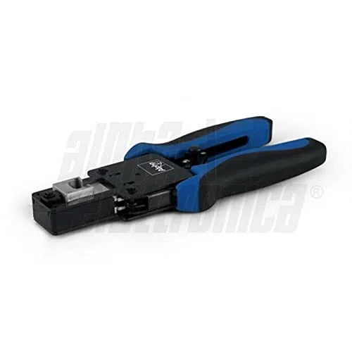 ALPHA ELETTRONICA PINZA PER CRIMPARE CONNETTORI PLUG RJ45 TECNOLOGIA PASSANTE 98-155