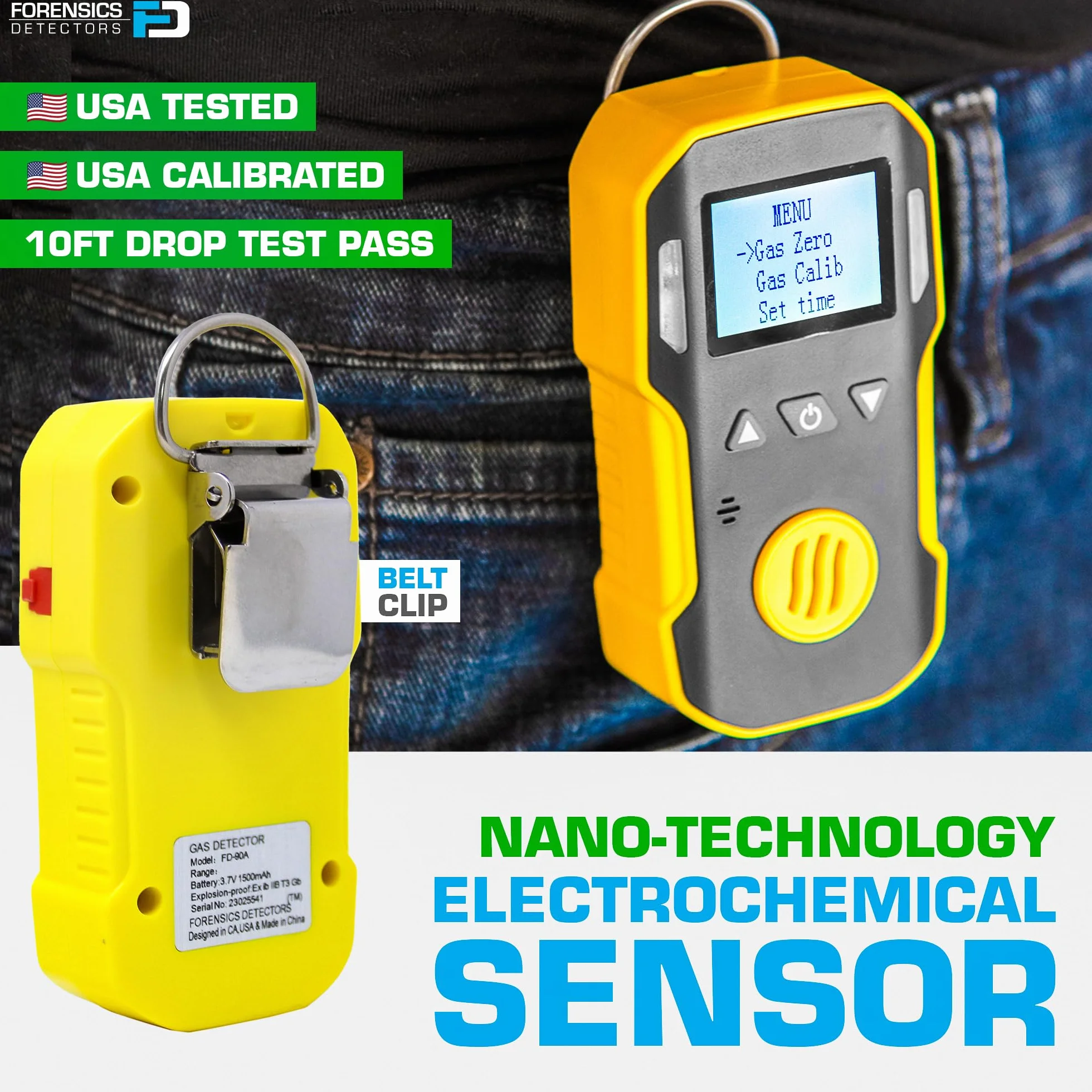FORENSICS Solfuro di idrogeno H2S rilevatore tester