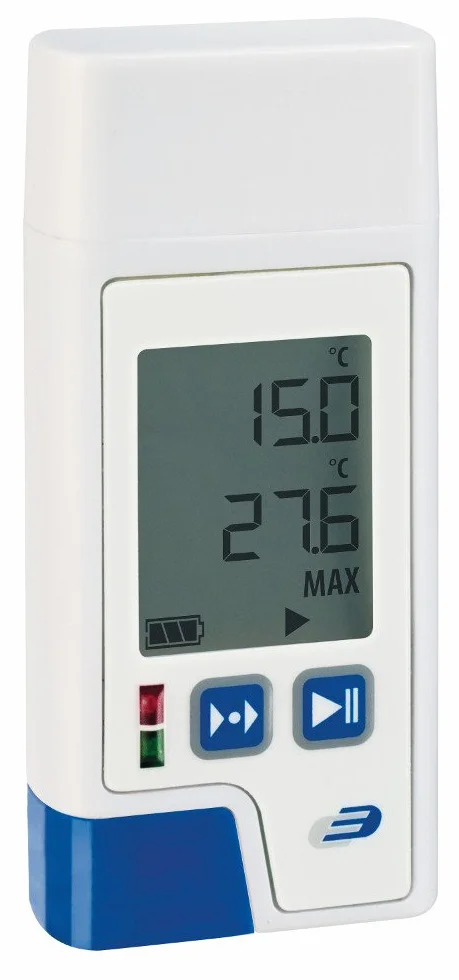 TFA Temperatura umidità dell'Aria REGISTRATORE di Dati Log 210 PDF CALIBRATO USB