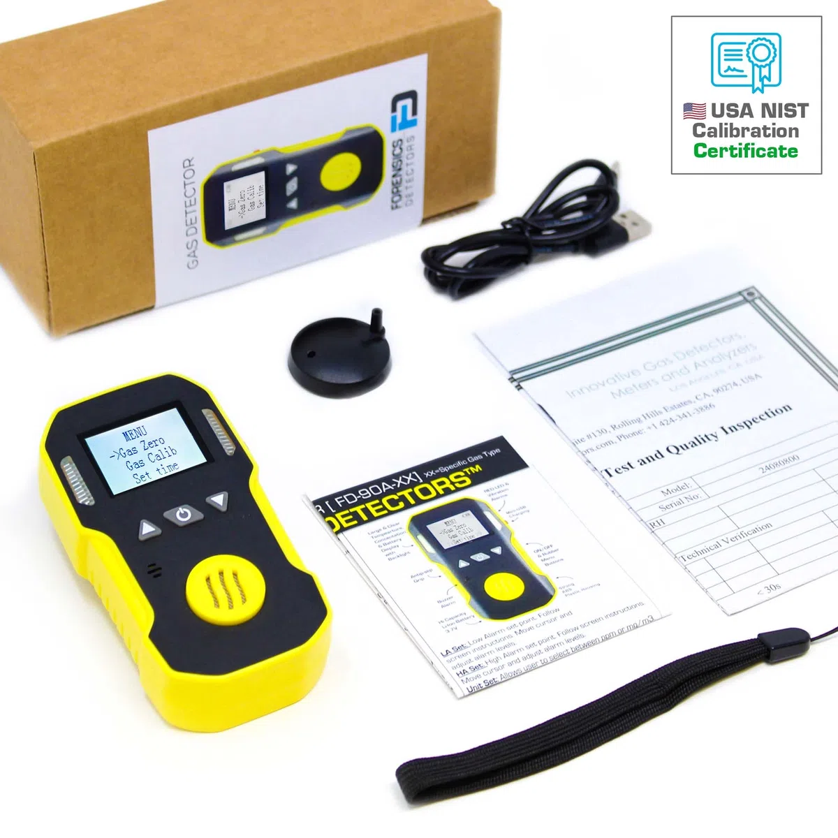 FORENSICS Solfuro di idrogeno H2S rilevatore tester