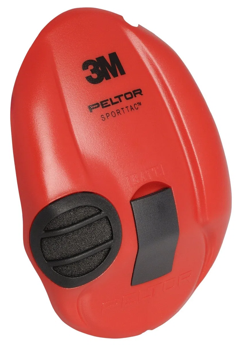 3M MT16H210F-478-RD Cuffia di Protezione, Pieghevole, 26 dB, Rosso
